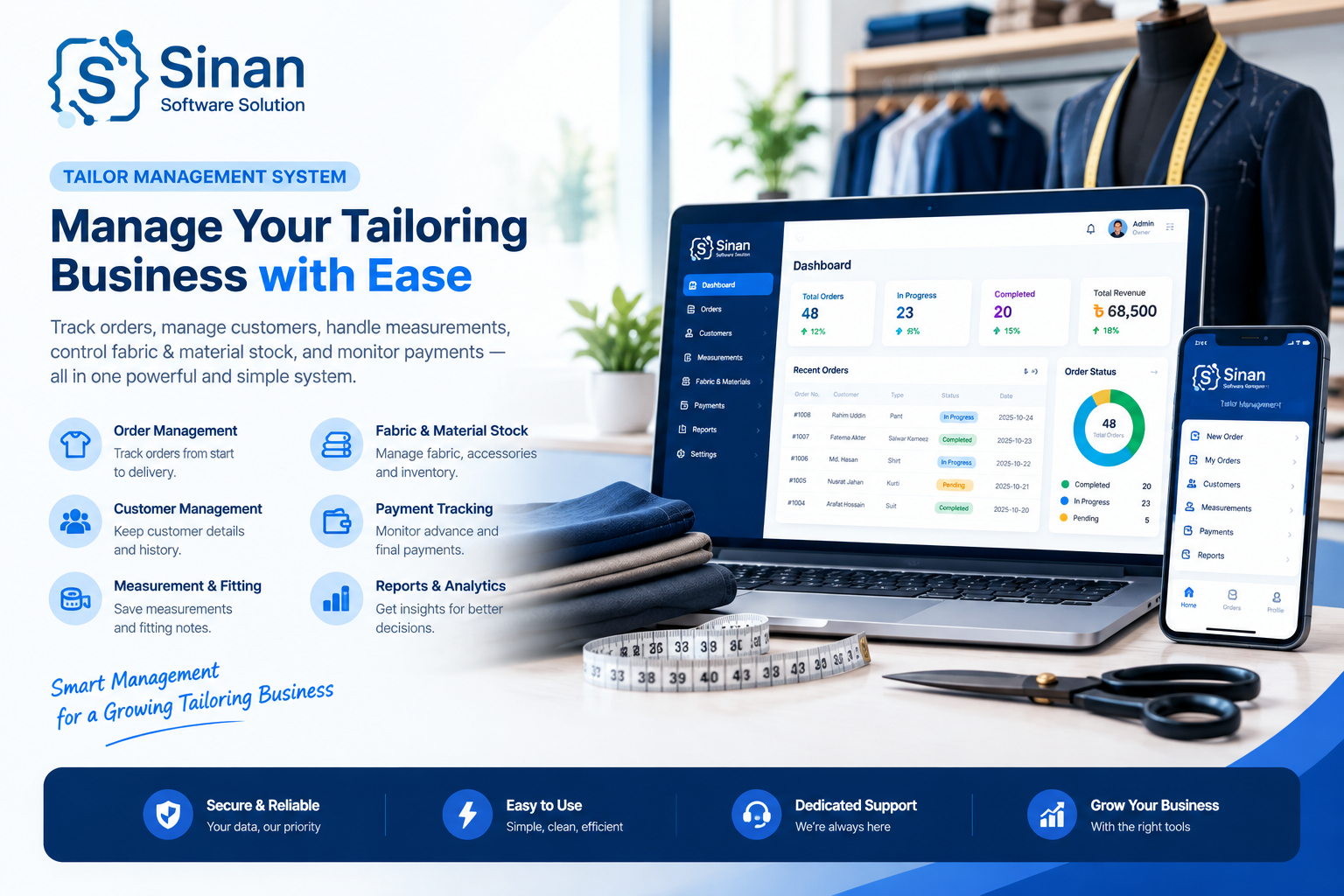 Tailor Management System